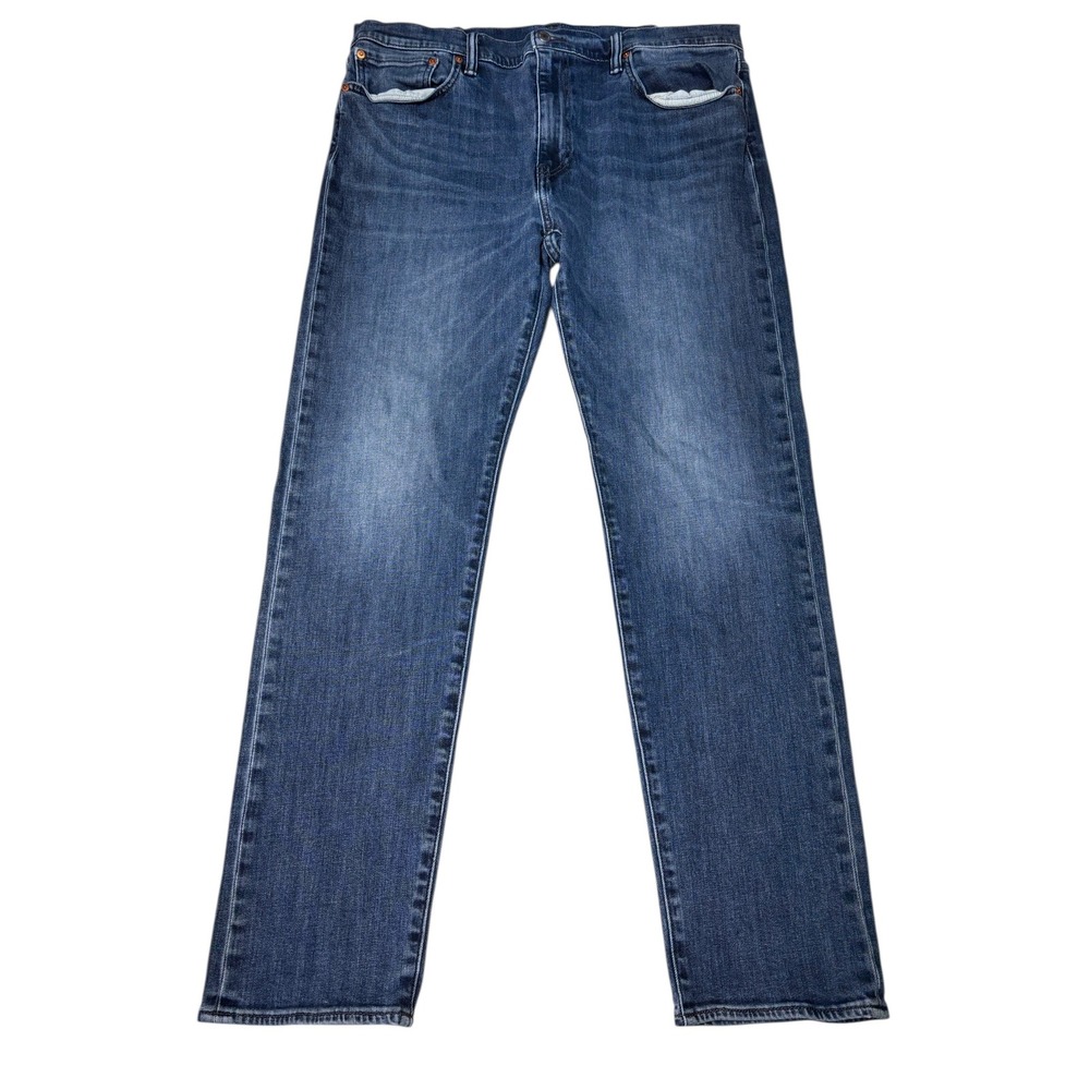 Levi Strauss Co 502 Jeans Mens W38 L34 Dark Wash Regular Fit Stretch Denim